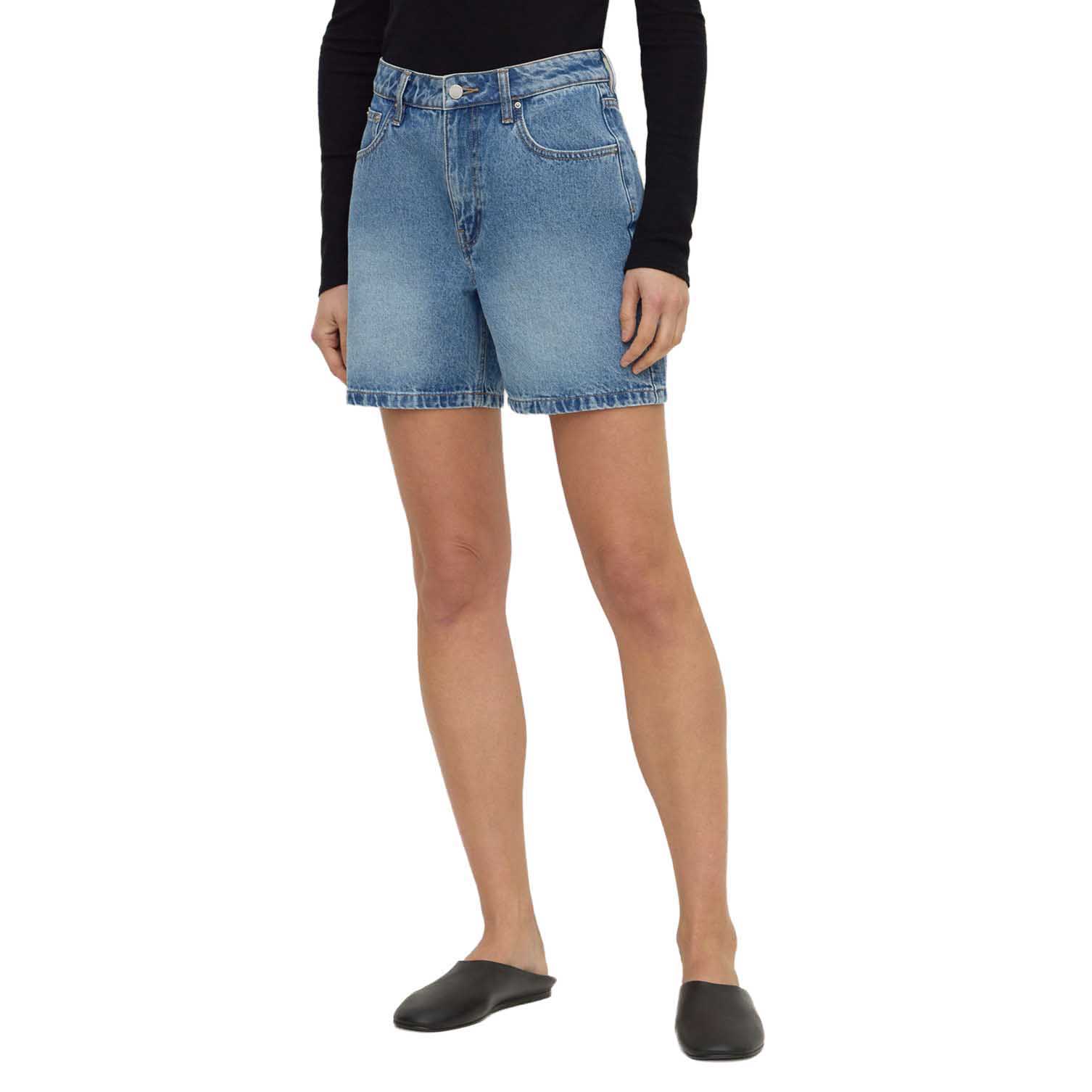 Assembly Label Mid Rise Vintage Denim Short Classic Blue